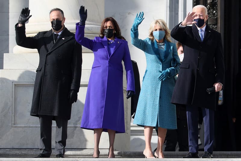 Kamala Harris Joe Jill Biden 59th Presidential Inauguration Day 2021