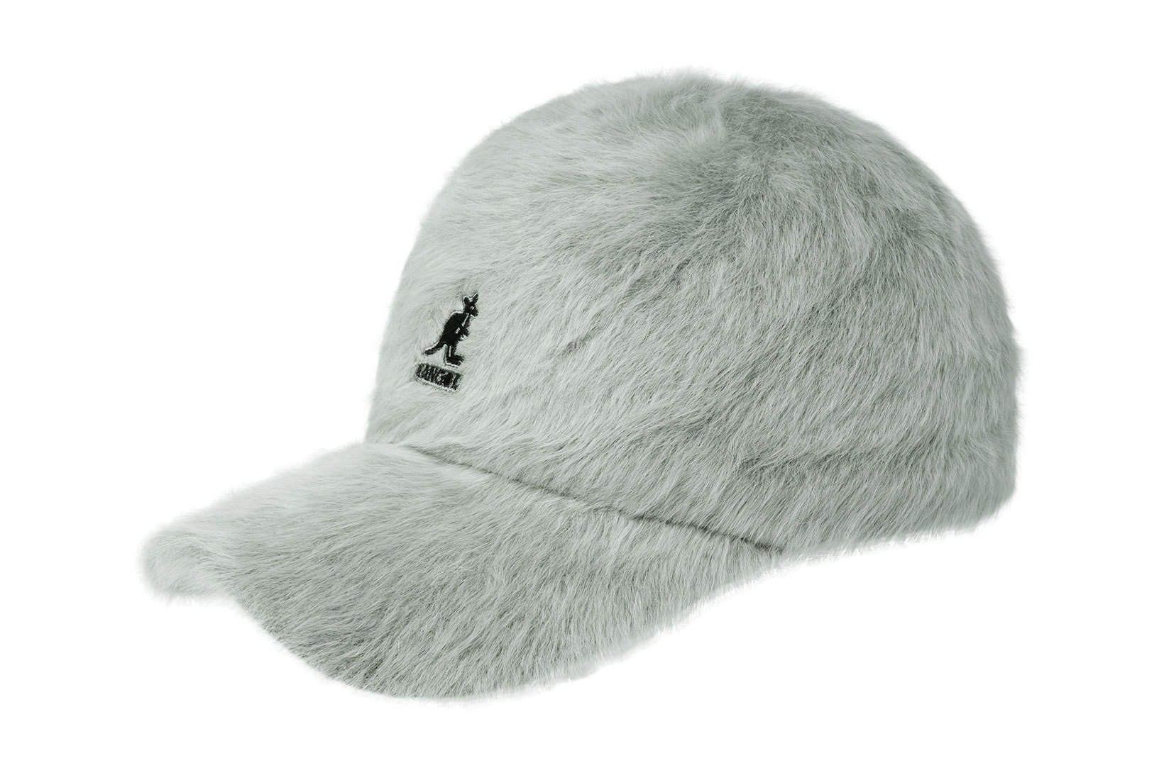 kangol fall winter fw201 headwear collection hats accessories cap faux fur angora gray