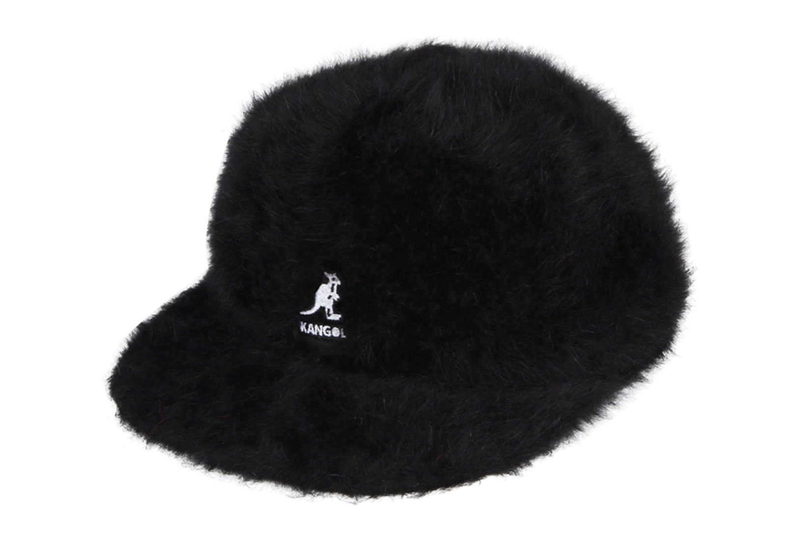 kangol fall winter fw201 headwear collection hats accessories cap faux fur angora black