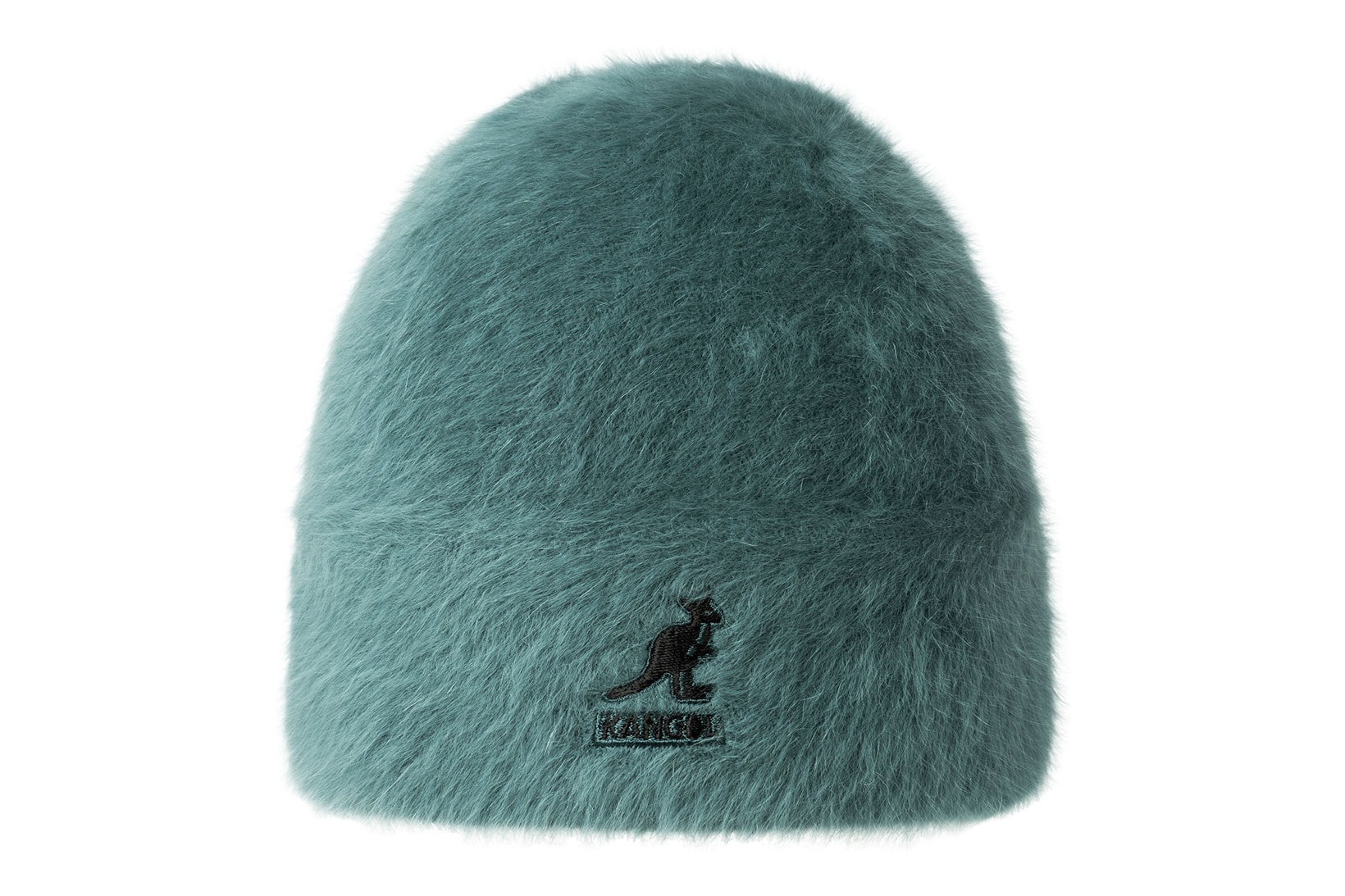 kangol fall winter fw201 headwear collection hats accessories beanie faux fur angora teal turquoise green