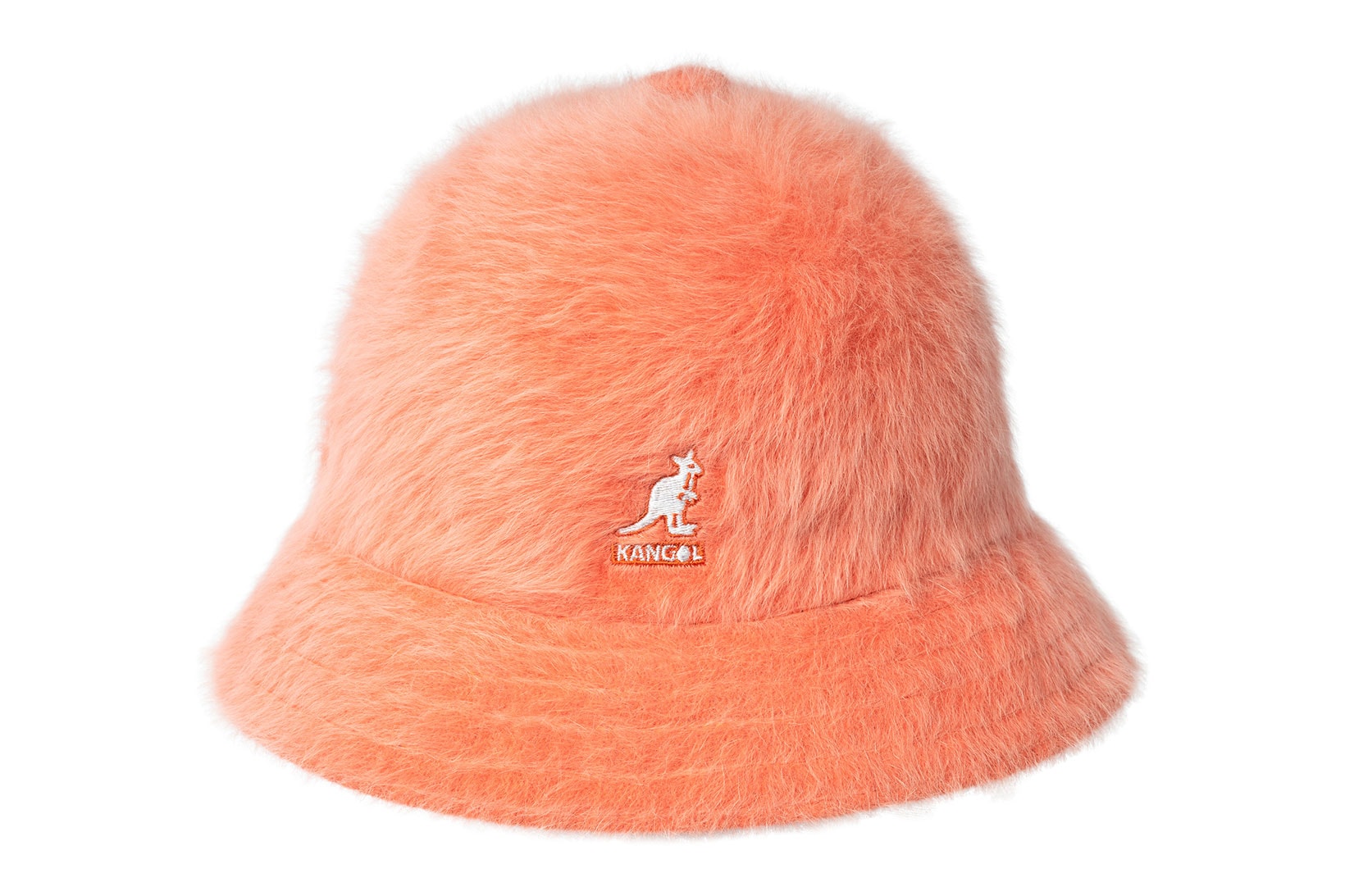 kangol fall winter fw201 headwear collection hats accessories bucket faux fur angora orange