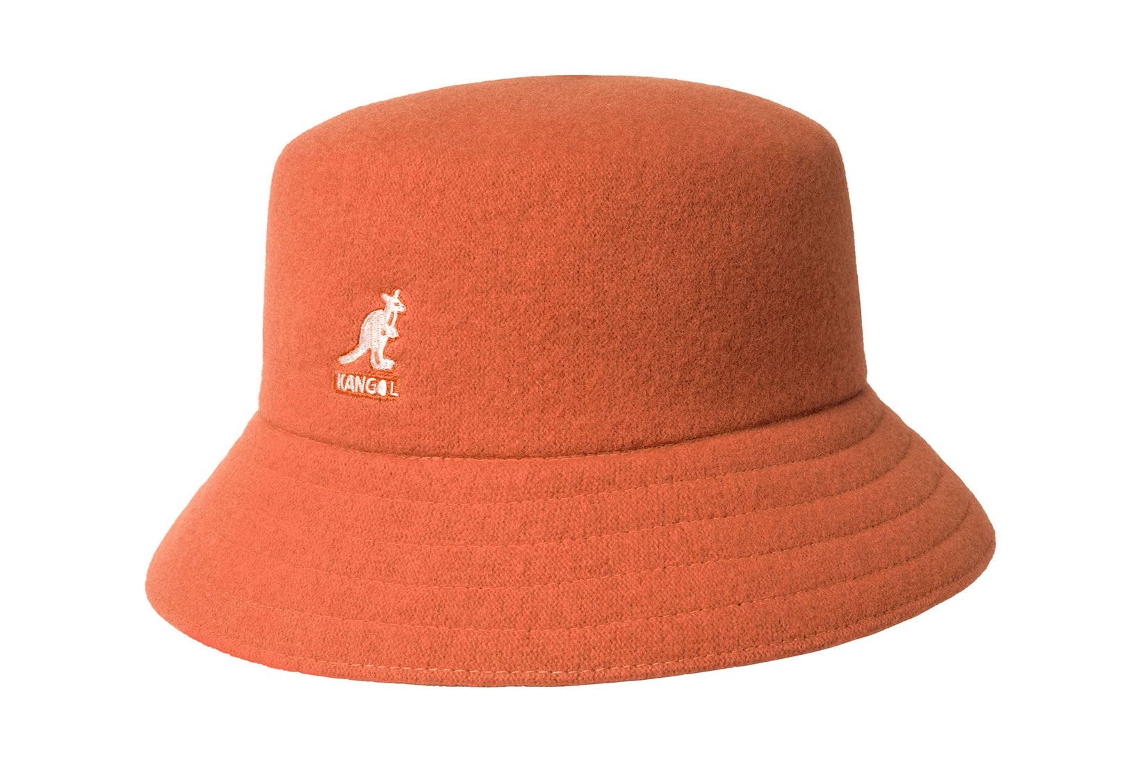 kangol fall winter fw201 headwear collection hats accessories bucket cotton orange