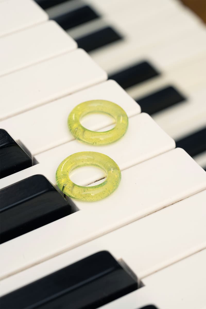 keane brooklyn glass jewelry brand fat rings accessories bold green