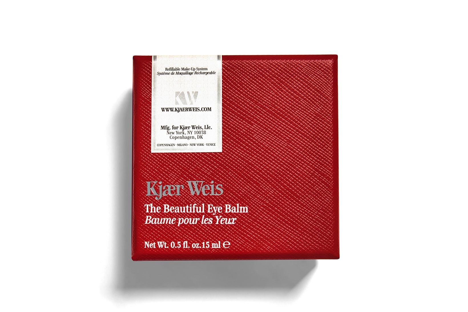 kjaer weis the beautiful eye balm skincare primer clean beauty sustainable