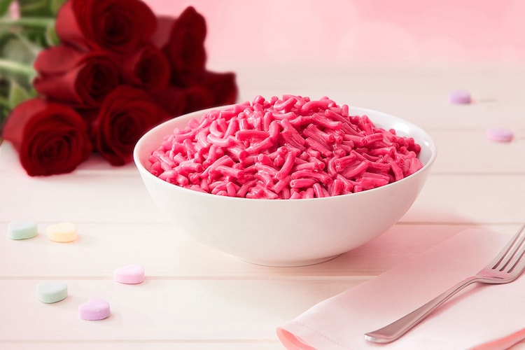 Kraft Launches Pink Mac & Cheese for Valentine's Day