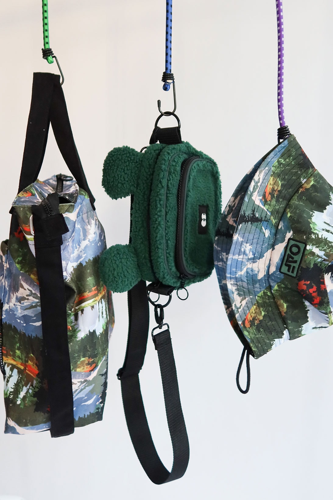 Lazy Oaf Take A Hike Outdoor Hiking Collection Lookbook Accessories Bucket Hat Bag