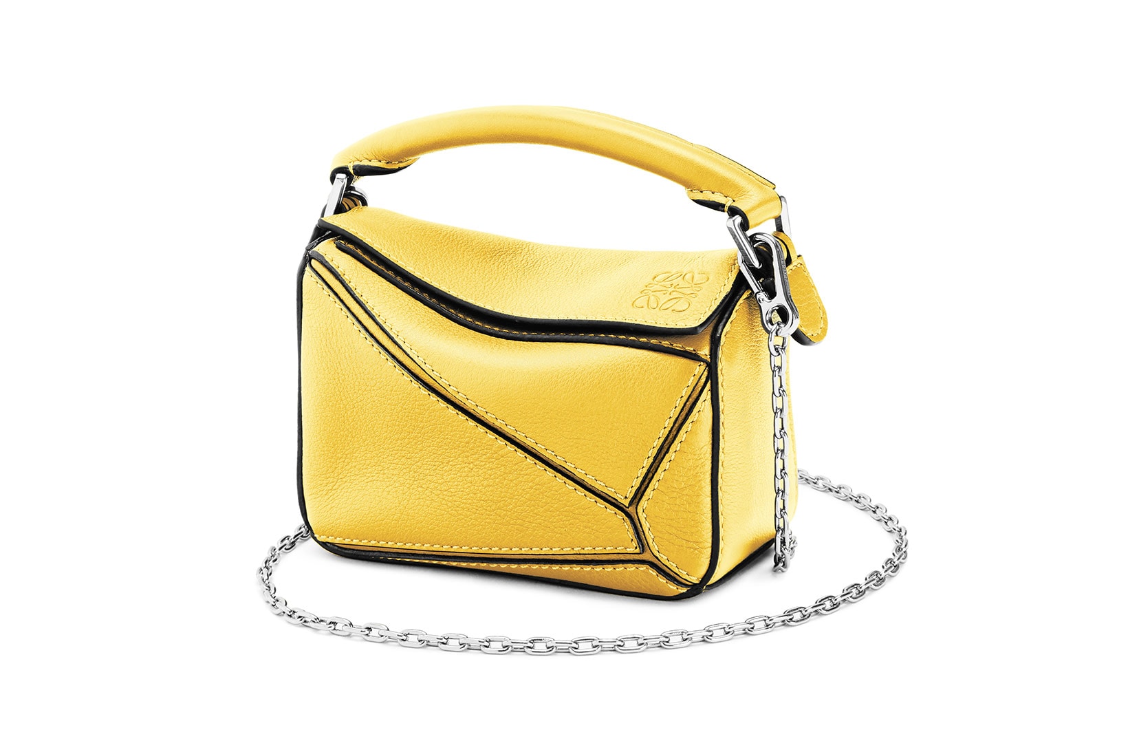 LOEWE Puzzle Handbag Collection Jonathan Anderson Yellow Accessories Designer Bags