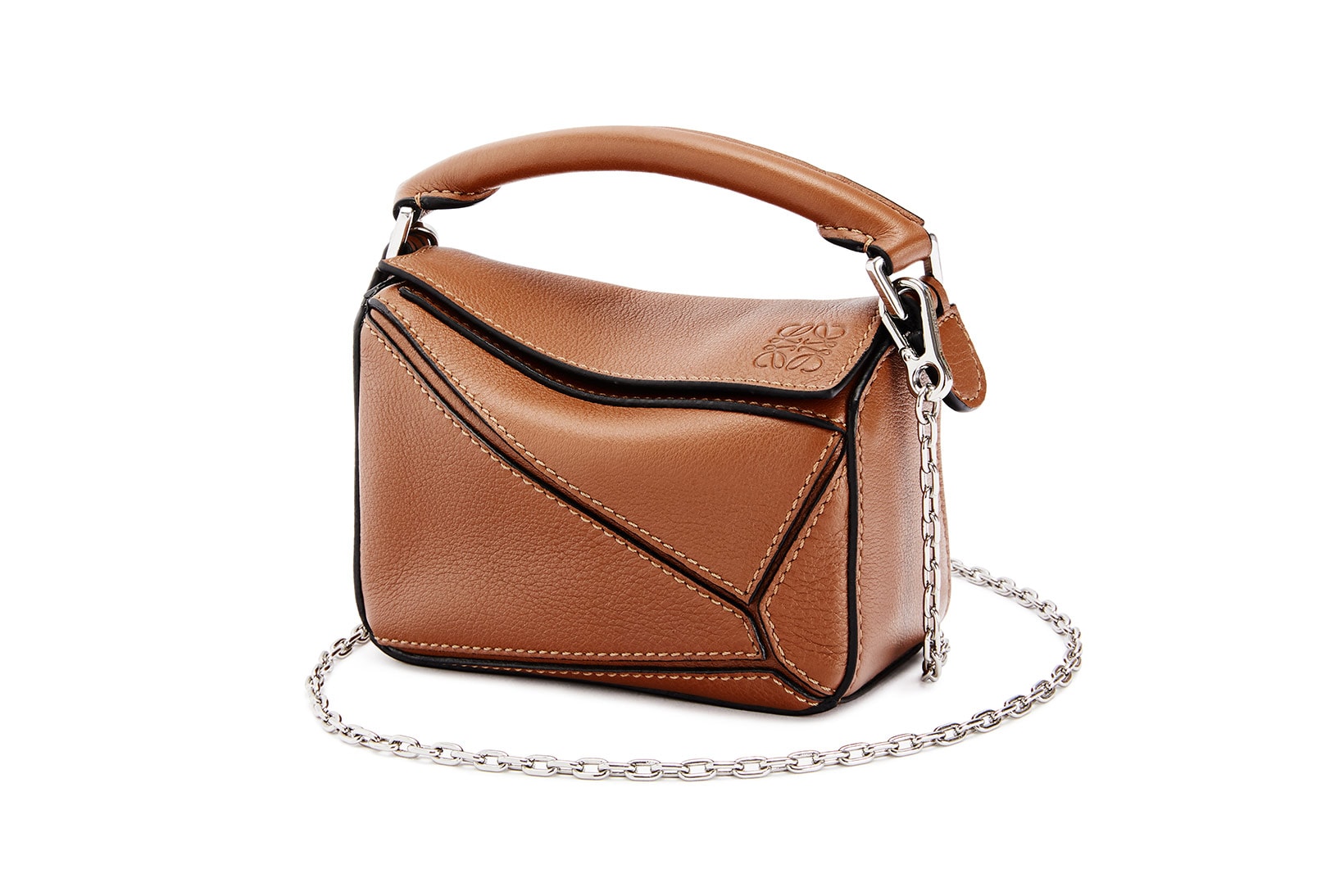 LOEWE Puzzle Handbag Collection Jonathan Anderson Tan Brown Accessories Designer Bags