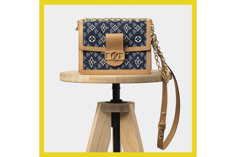 louis vuitton since 1854 blue spring collection handbags monogram jacquard nicolas ghesquiere