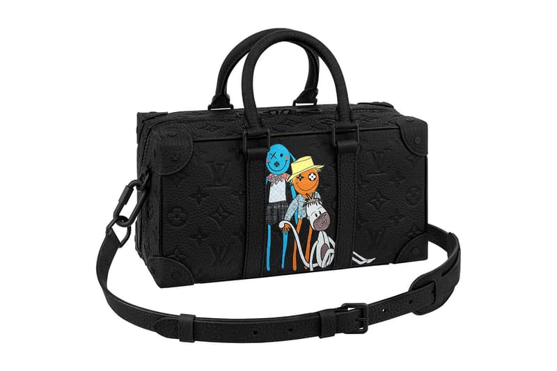 louis vuitton lv mens zoooom with friends spring summer 2021 ss21 collection virgil abloh accessories leather goods speedy soft trunk black monogram