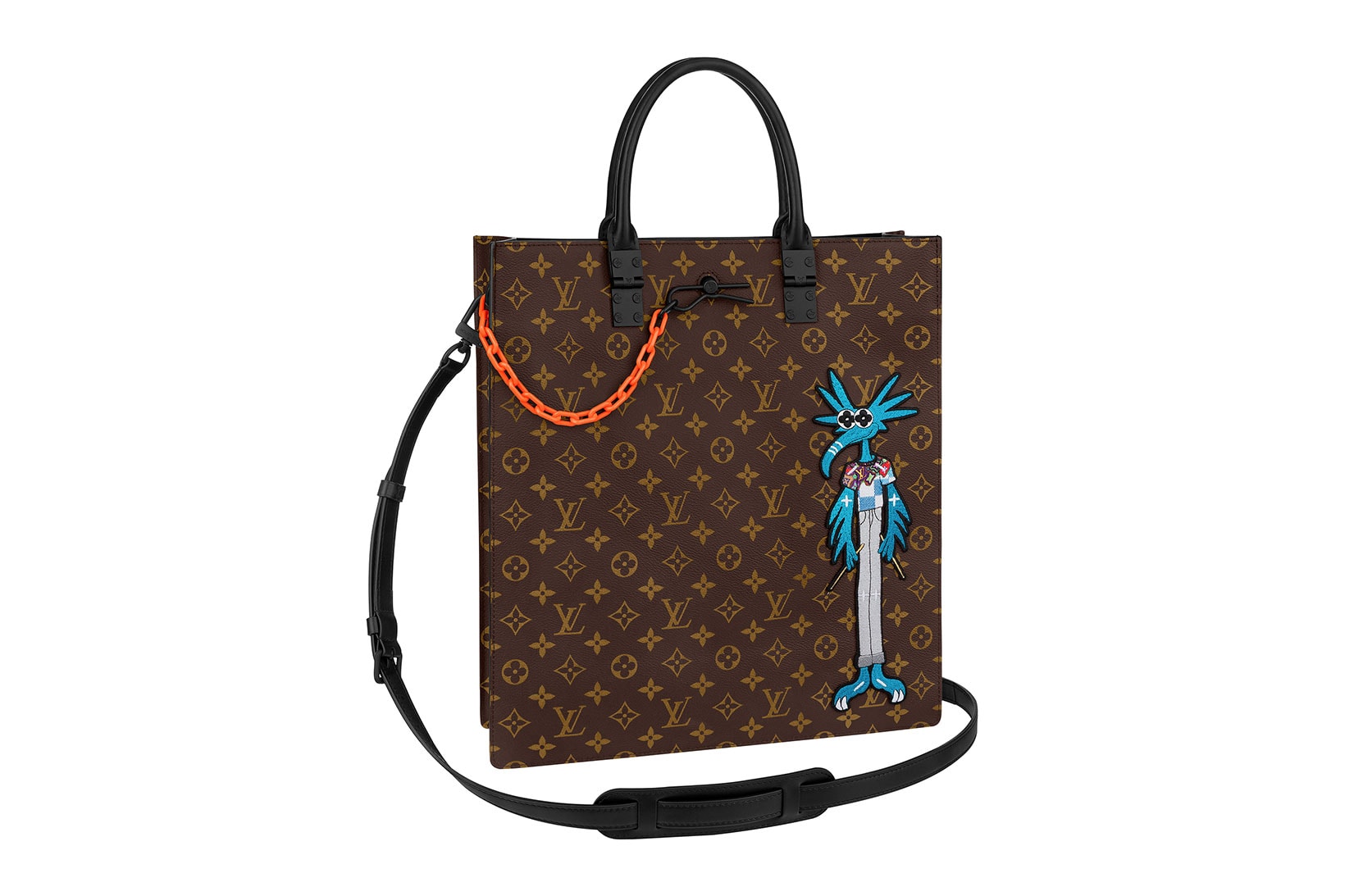 louis vuitton lv mens zoooom with friends spring summer 2021 ss21 collection virgil abloh accessories leather goods monogram sac plat