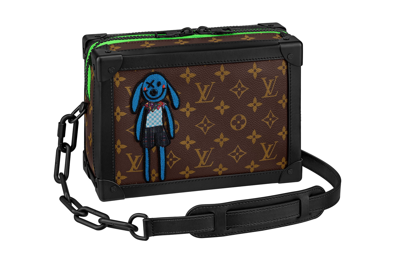 louis vuitton lv mens zoooom with friends spring summer 2021 ss21 collection virgil abloh accessories leather goods soft trunk