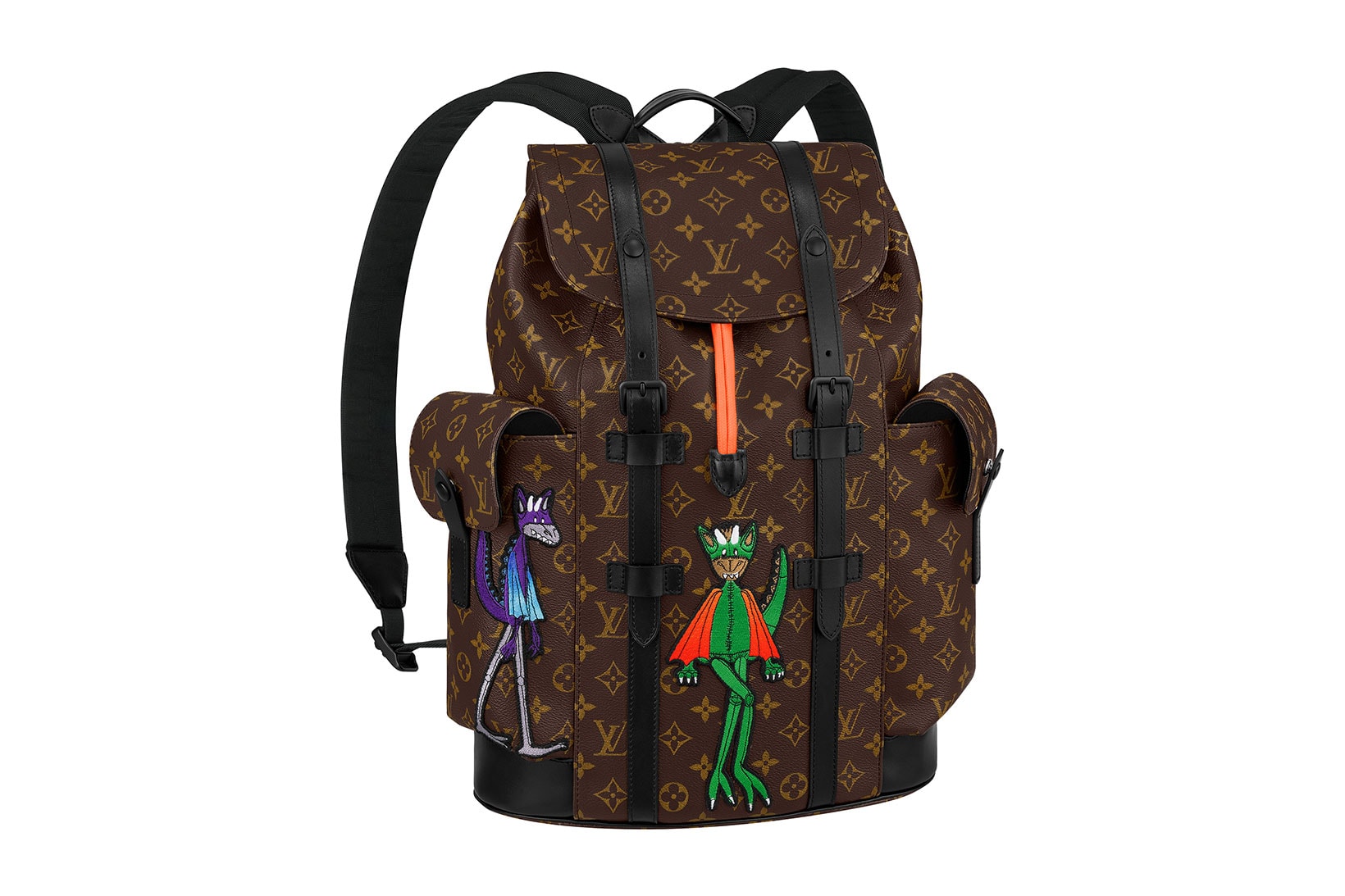 louis vuitton lv mens zoooom with friends spring summer 2021 ss21 collection virgil abloh accessories leather goods monogram christopher backpack