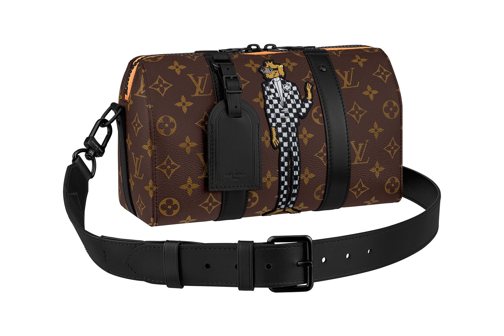 louis vuitton lv mens zoooom with friends spring summer 2021 ss21 collection virgil abloh accessories leather goods keepall duffle bag