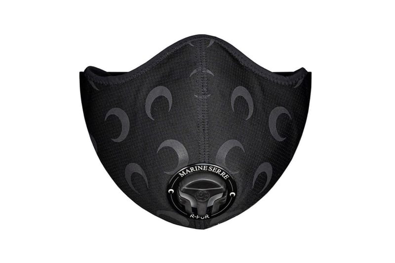 Marine Serre's Crescent Moon Print Lands on R-PUR's Protective Face Mask