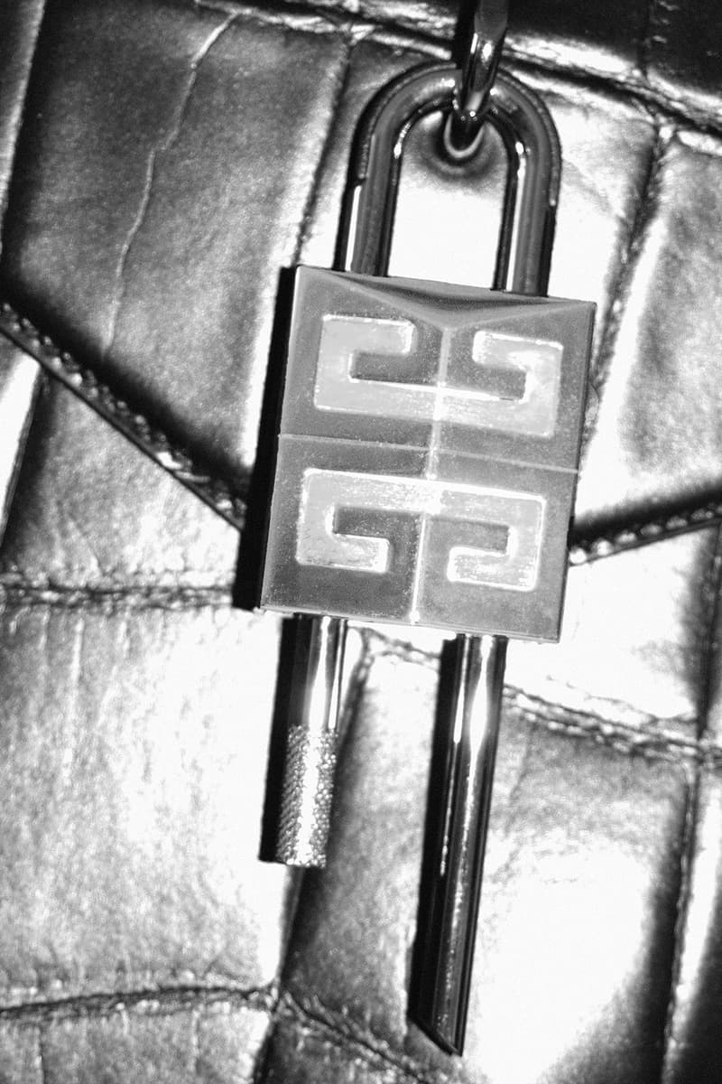 givenchy matthew williams unisex antigona handbags accessories logo padlock keys