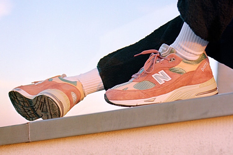 Patta x New Balance Add Peachy Coral Tones to 991 Sneaker