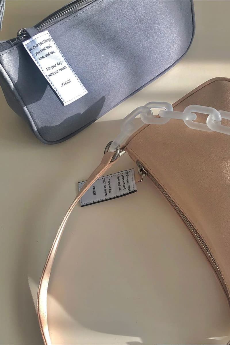 nieeh blackpink jennie brand chahee melody day rumors suede leather bag chain