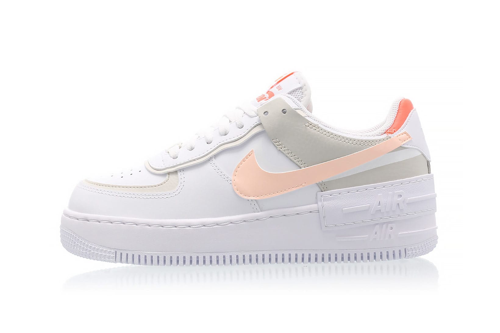 white shadow air force 1 sneakers