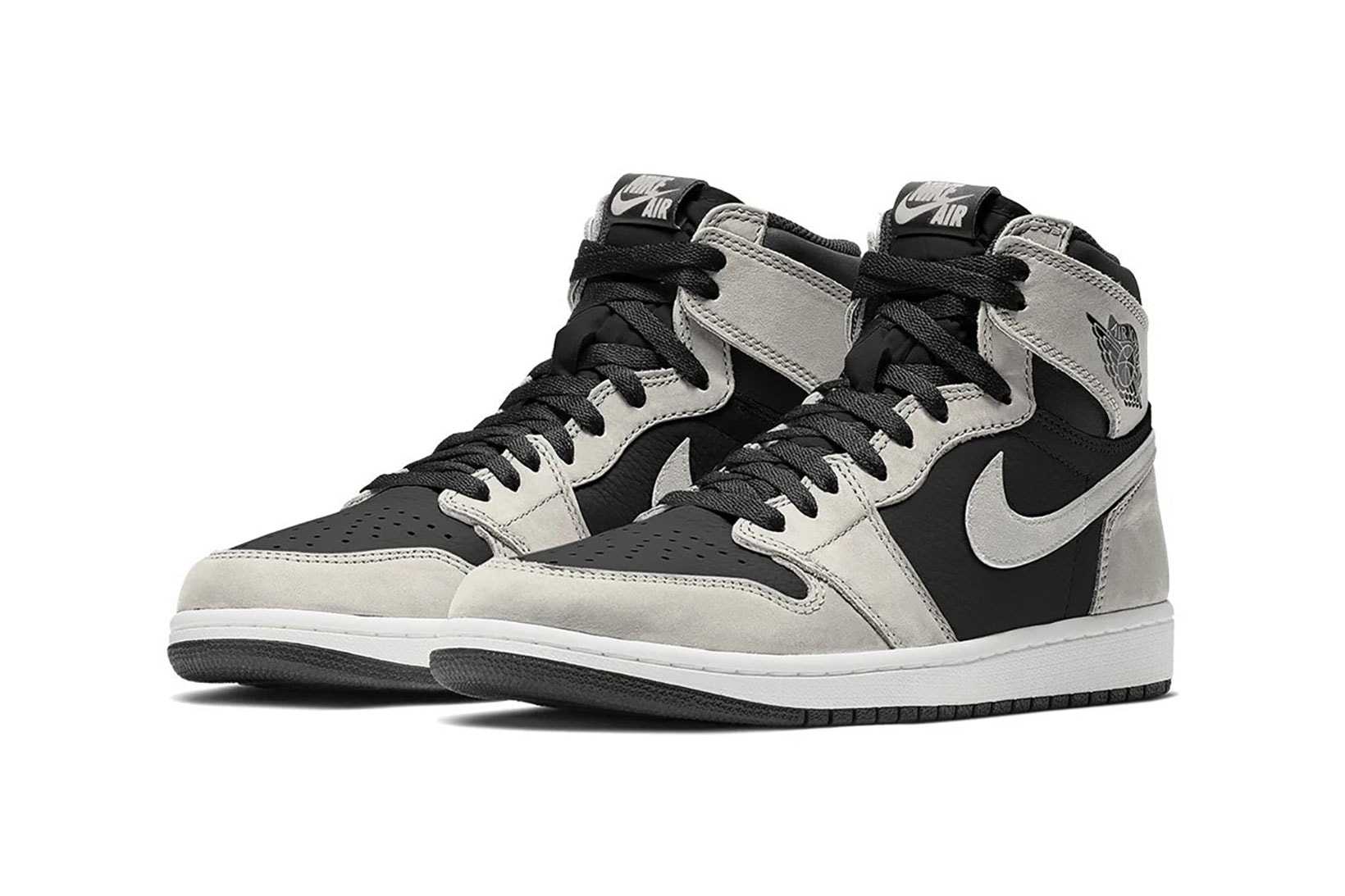 nike air jordan 1 high og sneakers black smoke grey white colorway sneakerhead shoes footwear 