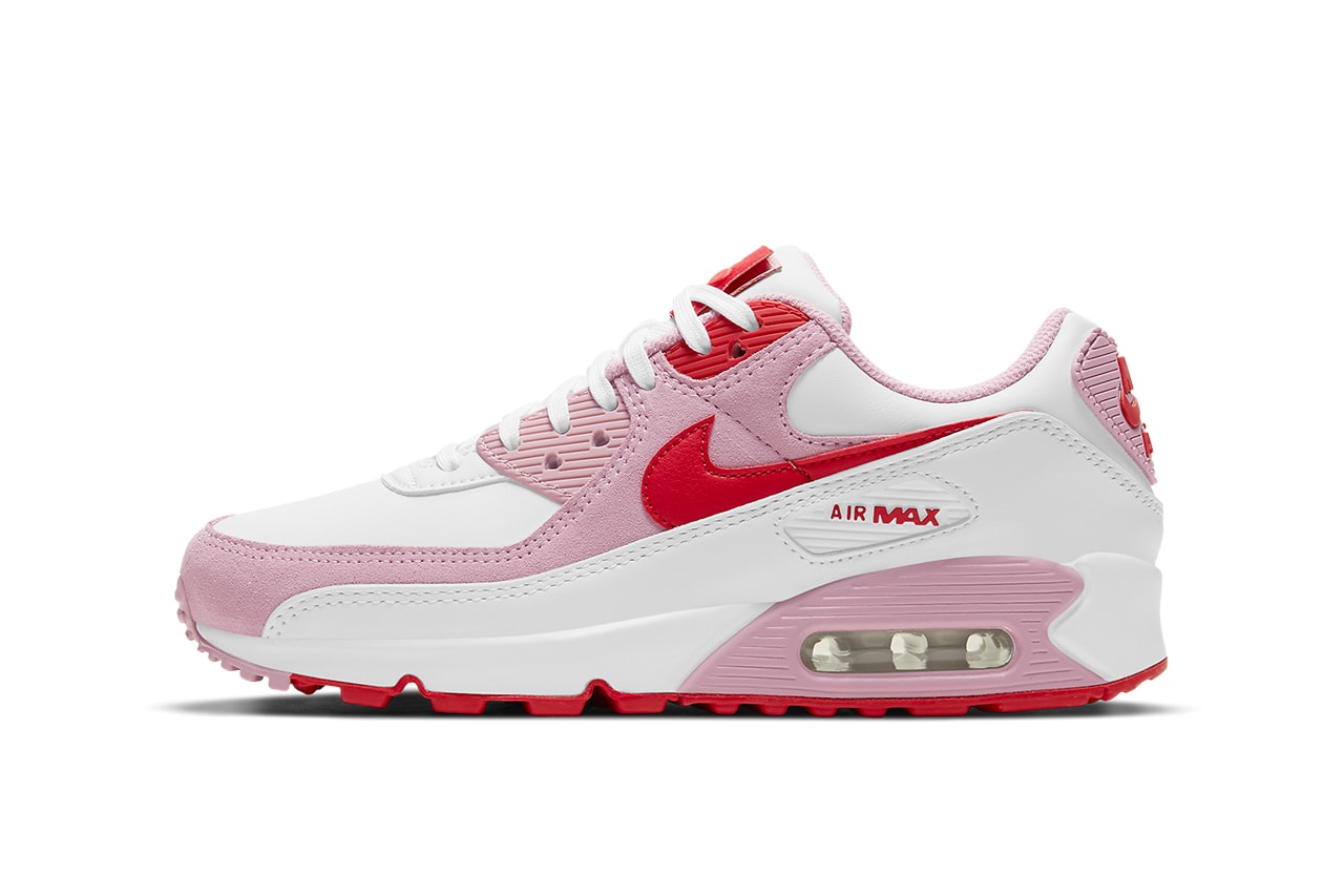 Nike Air 90 "Valentine's Day" Pink Sneakers | Hypebae