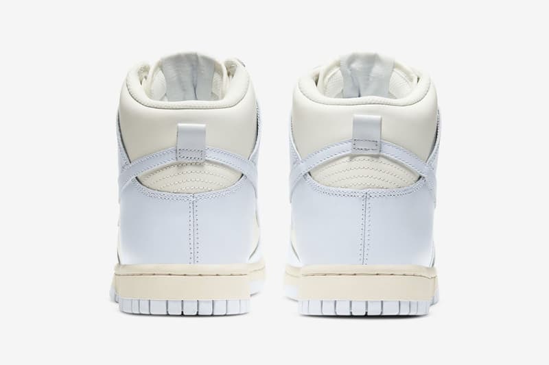 nike dunk high sneakers football grey pastel blue colorway sneakerhead footwear shoes