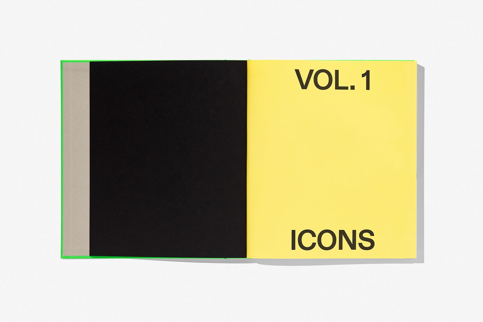 virgil abloh nike icons book retrospective collaboration taschen off-white neon green sneak peek pages vol 1