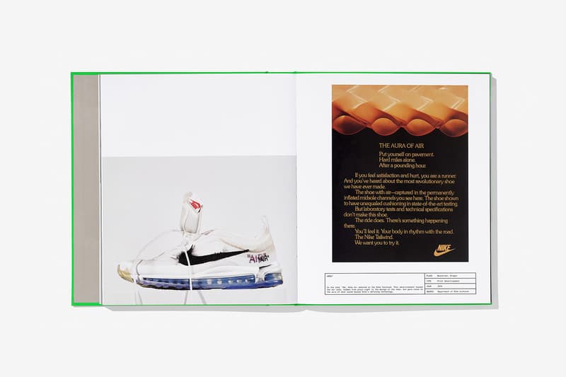 virgil abloh nike icons book retrospective collaboration taschen off-white neon green sneak peek photos images