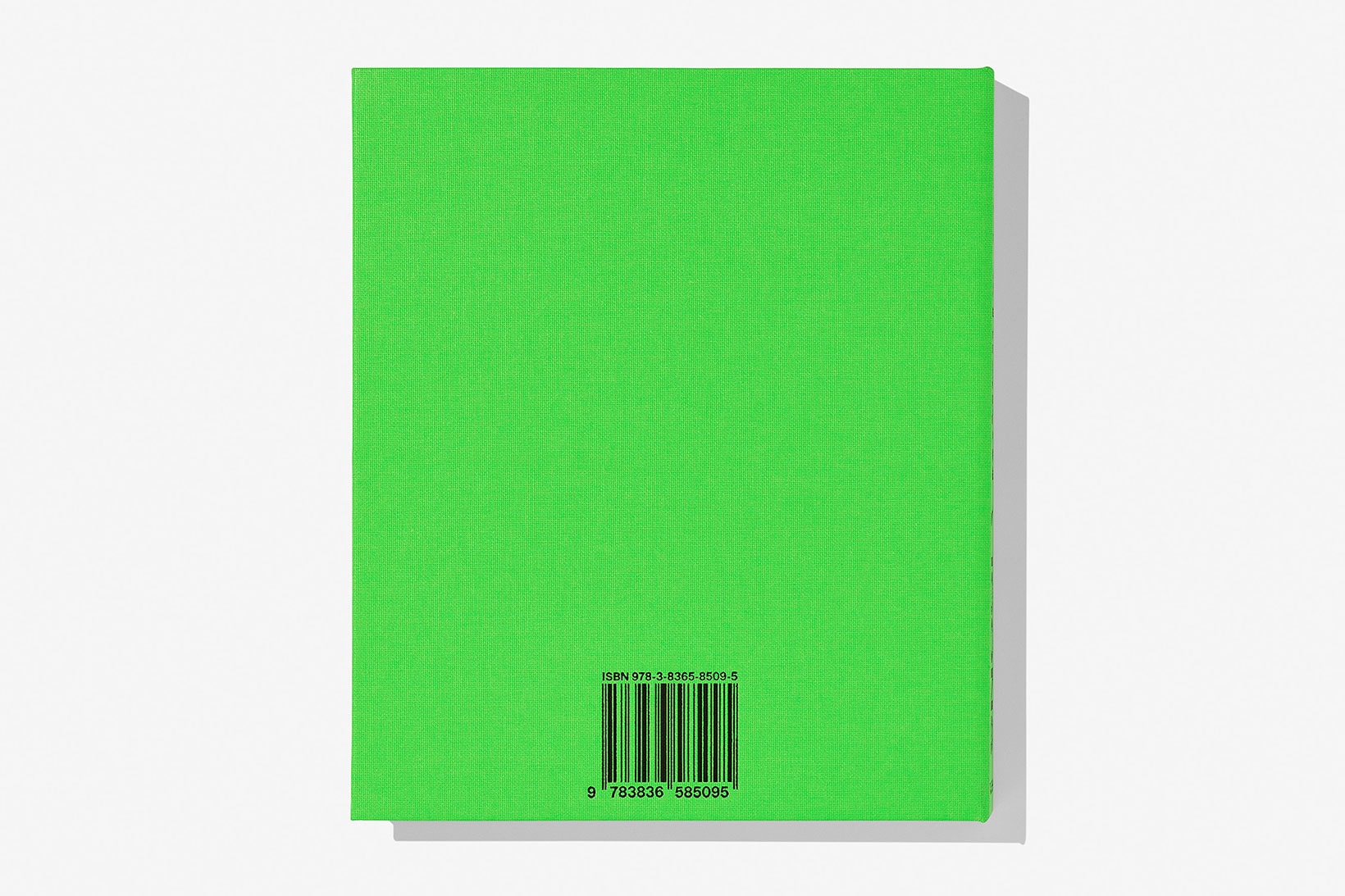 virgil abloh nike icons book retrospective collaboration taschen off-white neon green back cover