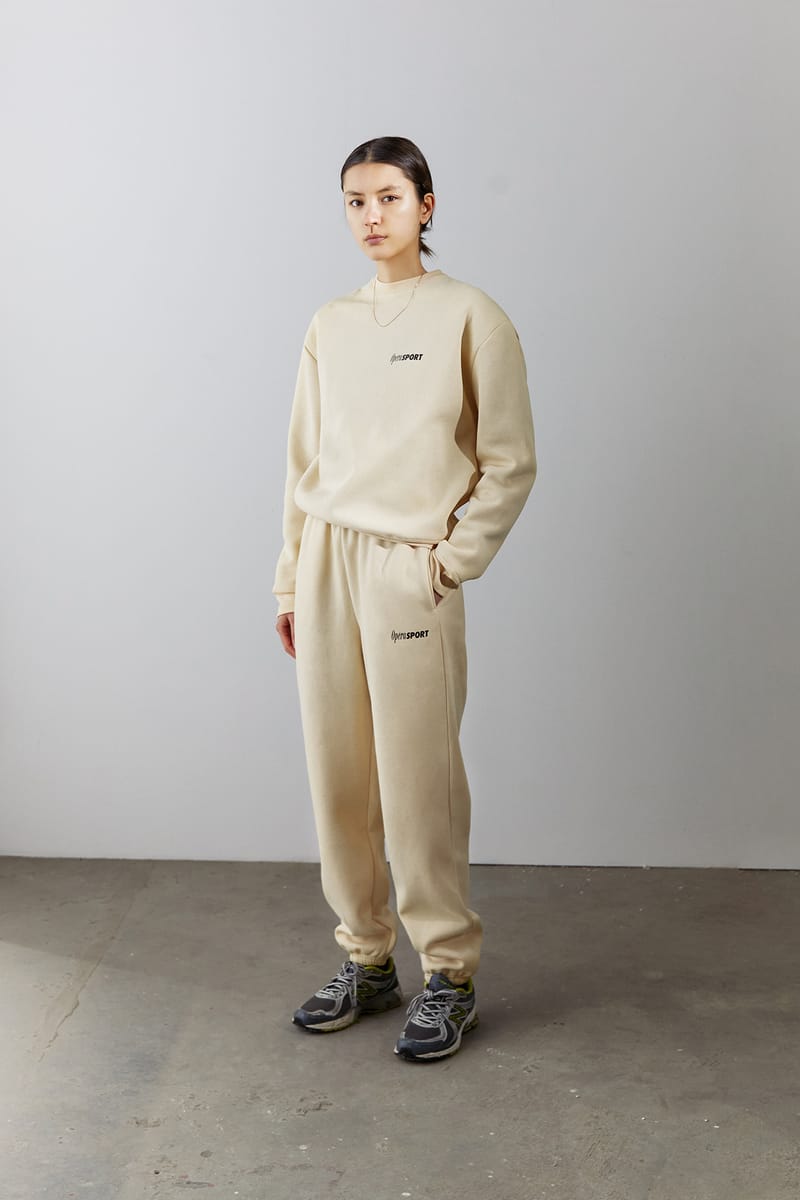 nude color sweatsuit