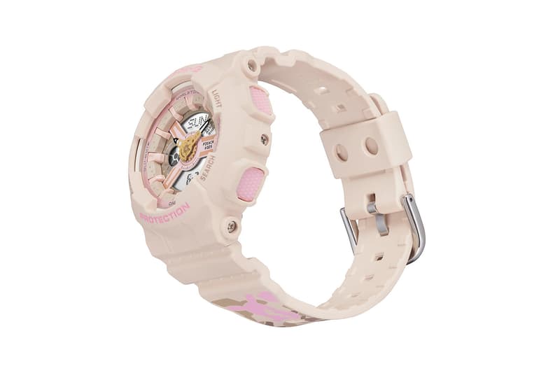 Pokémon x Casio G-SHOCK BABY-G Watch Collaboration Pikachu Pink Camo