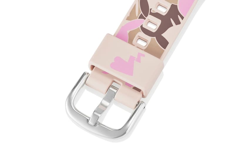 Pokémon x Casio G-SHOCK BABY-G Watch Collaboration Pikachu Pink Camo