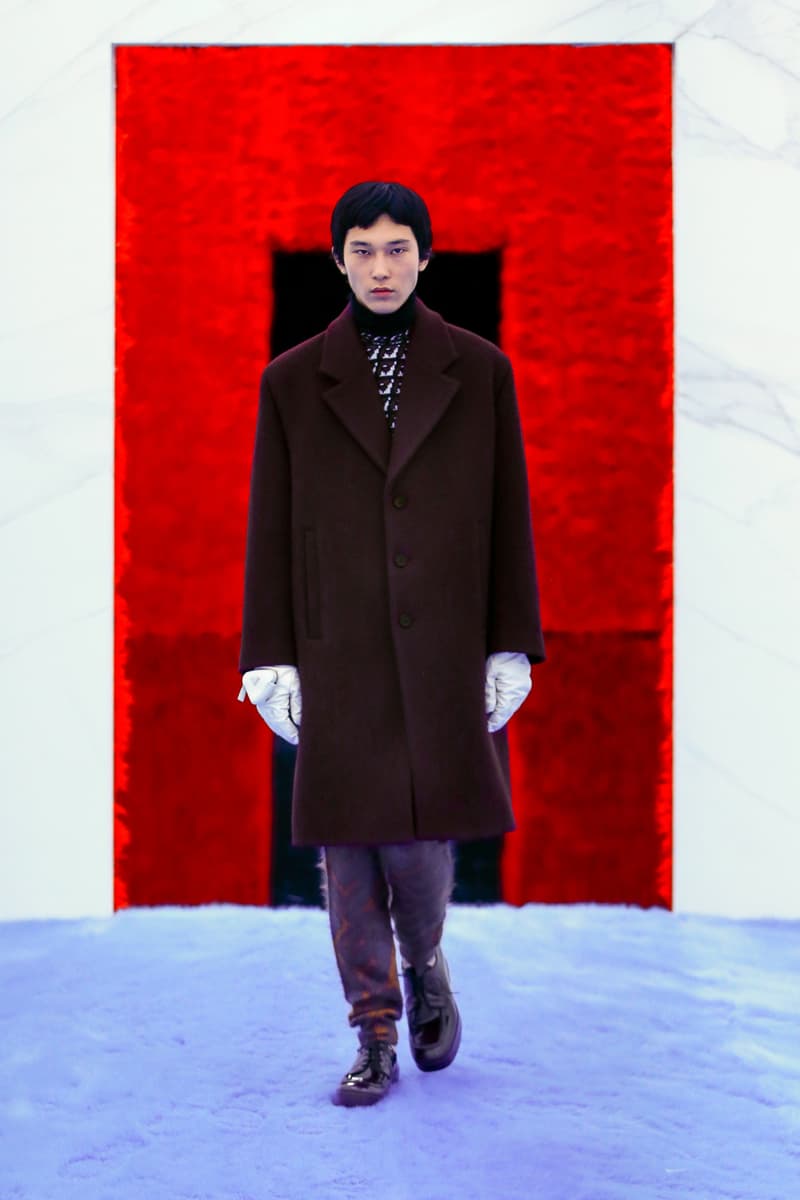 Prada Menswear Fall/Winter 2021 Collection Runway Show Raf Simons Debut Coats Bomber Jackets