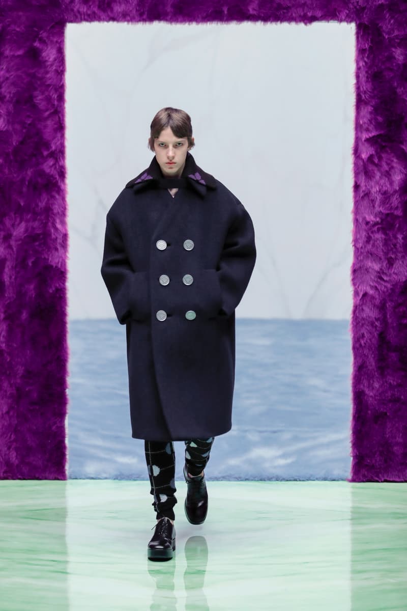 Prada Menswear Fall/Winter 2021 Collection Runway Show Raf Simons Debut Coats Bomber Jackets