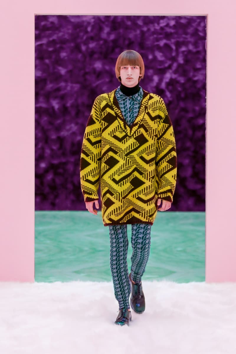 Prada Menswear Fall/Winter 2021 Collection Runway Show Raf Simons Debut Coats Bomber Jackets