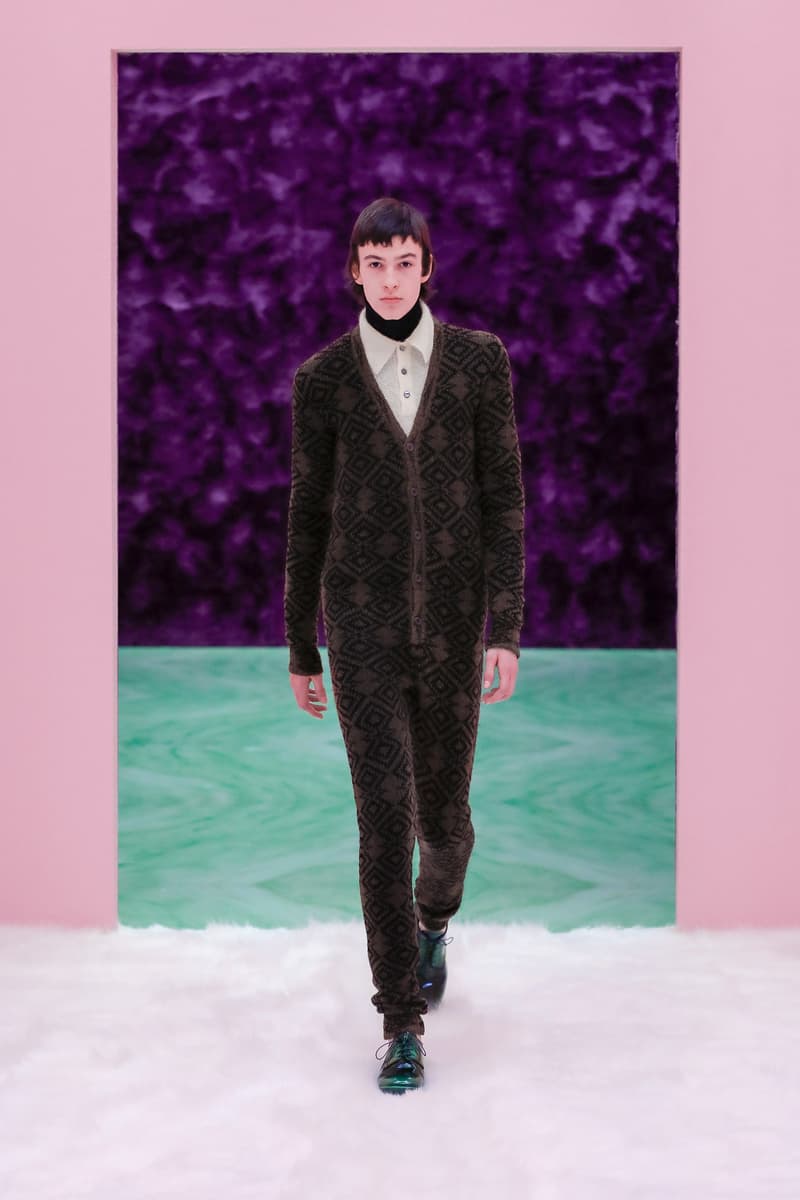 Prada Menswear Fall/Winter 2021 Collection Runway Show Raf Simons Debut Coats Bomber Jackets