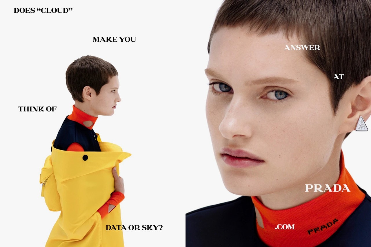 Prada Spring/Summer 2021 Campaign Raf Simons Collection Release Lookbook Imagery
