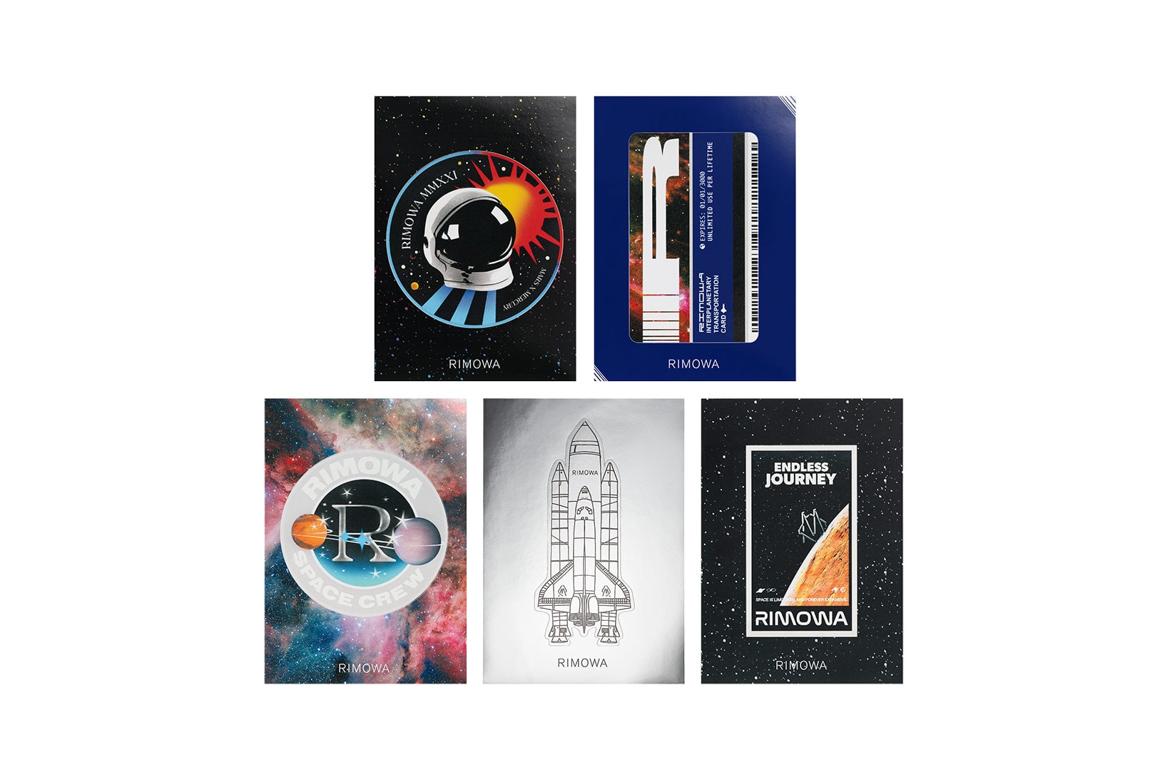 rimowa limited-edition space sticker set