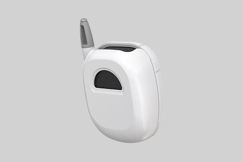 samsung galaxy buds pro anycall protective case sgh t100 white phone back view