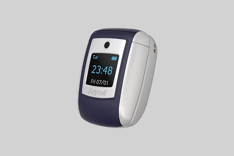 samsung galaxy buds pro anycall protective case sgh e700 gray silver navy blue phone front view
