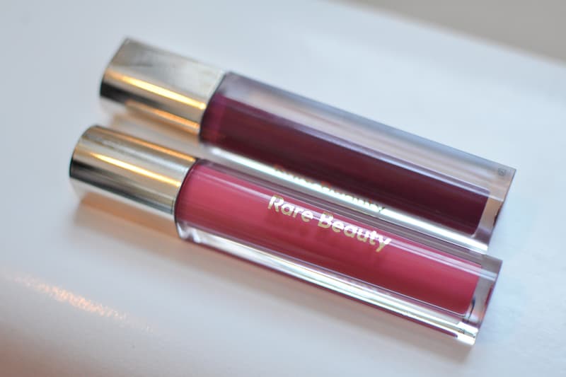 Selena Gomez Rare Beauty Stay Vulnerable Makeup Collection Eyeshadow Lip Balm Gloss Blush