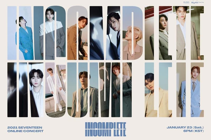 SEVENTEEN K-Pop Group Online Virtual Concert IN-COMPLETE