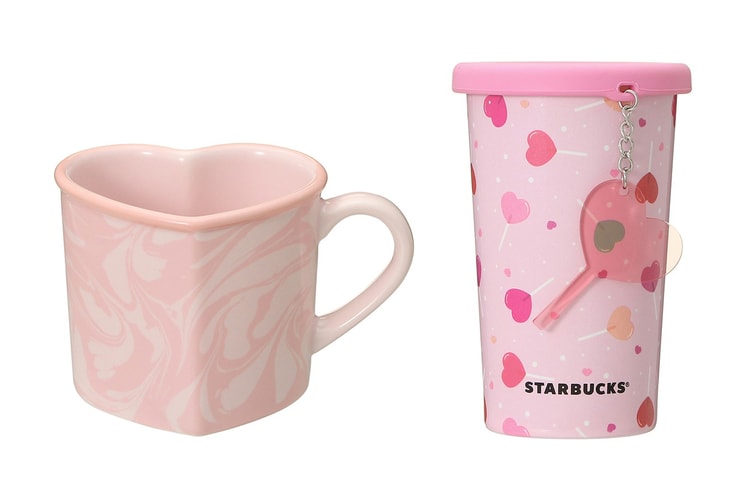 Starbucks Japan Drops Valentine's Day Cups, Mugs and Bottles