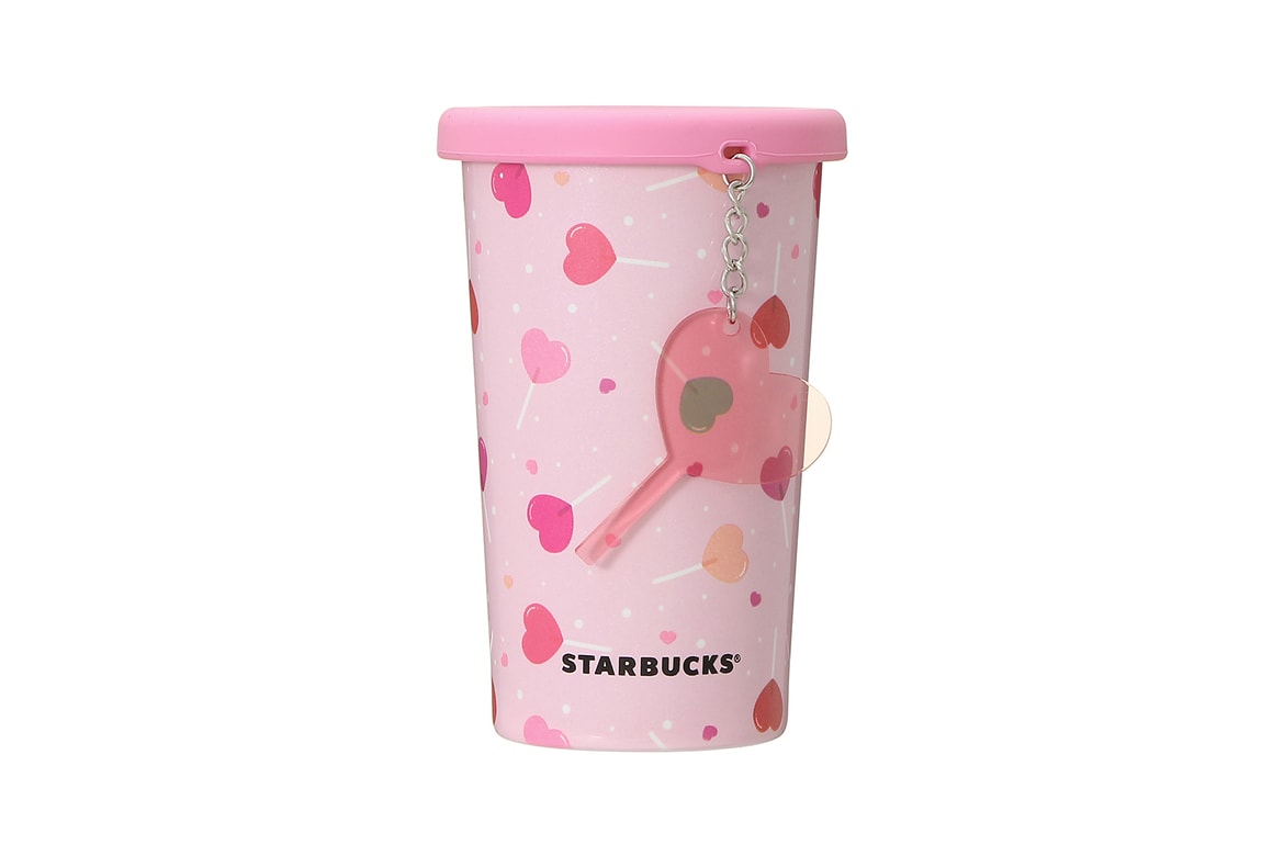 photo Starbucks Reusable Cups 2021 Valentine's Day starbucks japan releases valentine s