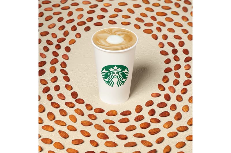 Starbucks Winter Drinks Menu 2021 Honey Almond Milk Flat White