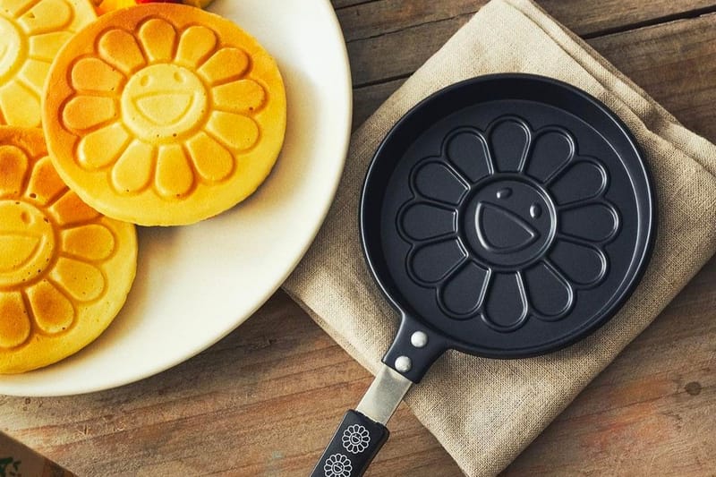 Takashi Murakami's "Flowers" Pancake Pan Brights up Breakfast