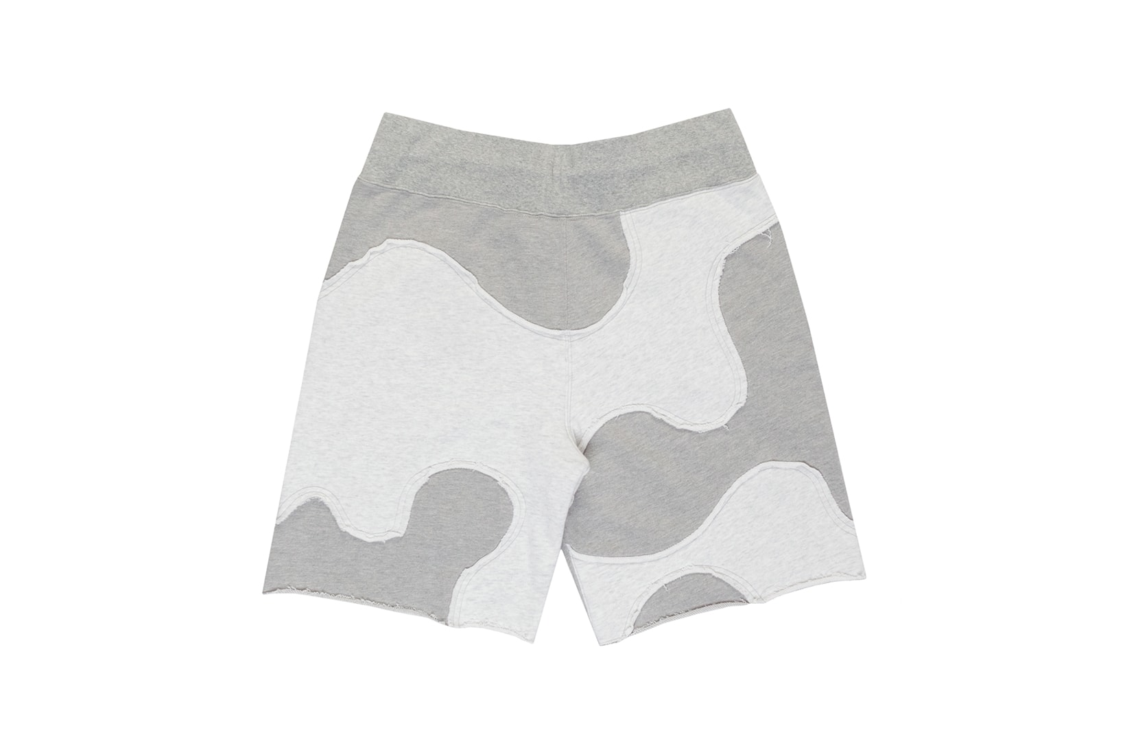 telfar camo shorts apparel gray