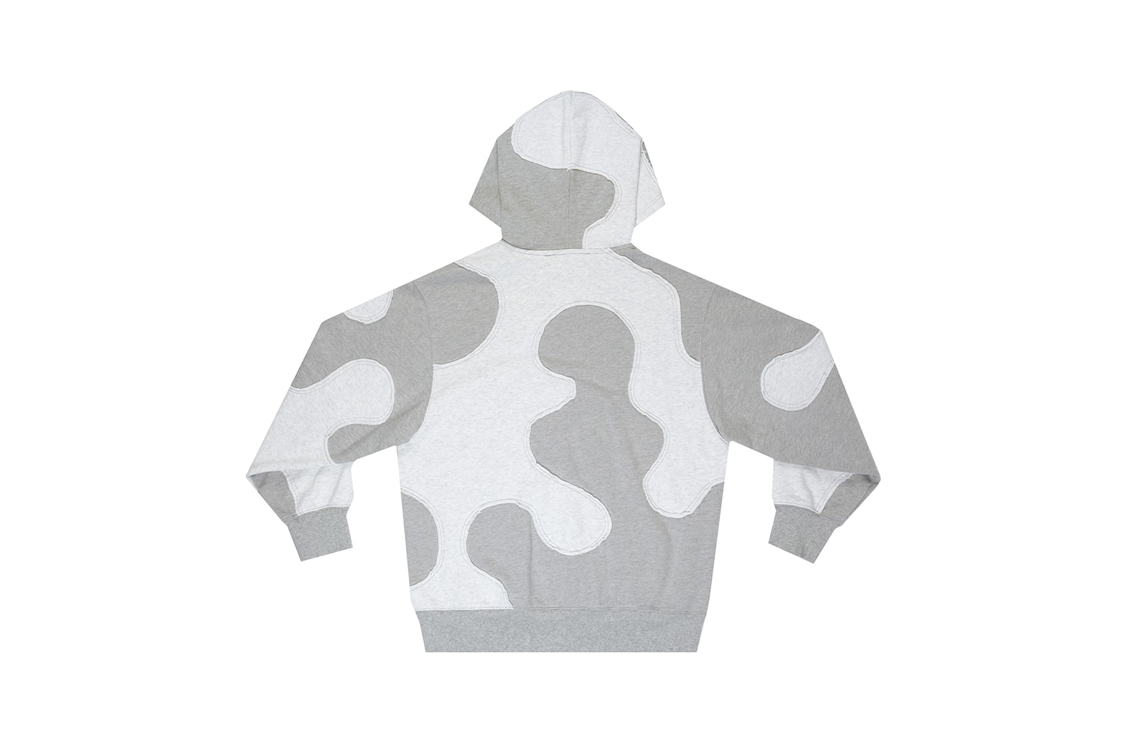 telfar camo hoodie winter apparel gray