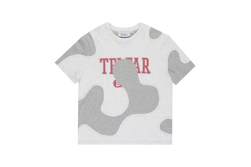 telfar camo tee t shirt apparel gray red