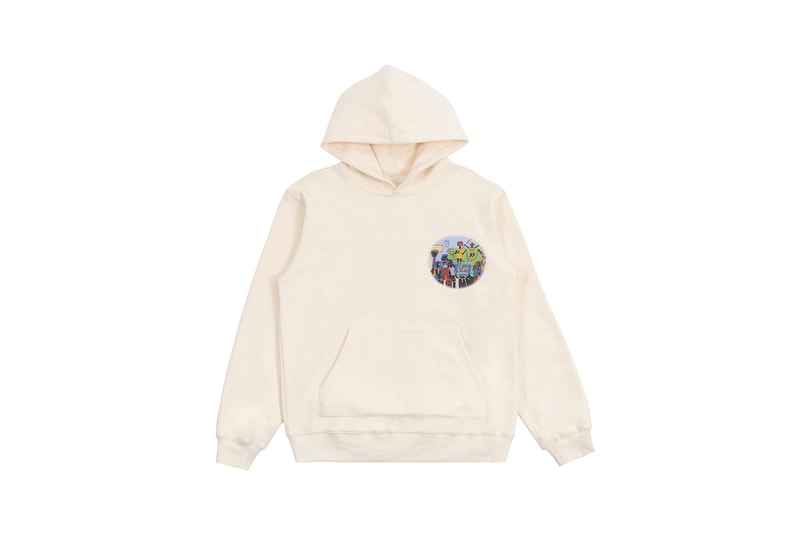 tier project 3 joy to the world collection hoodie white front